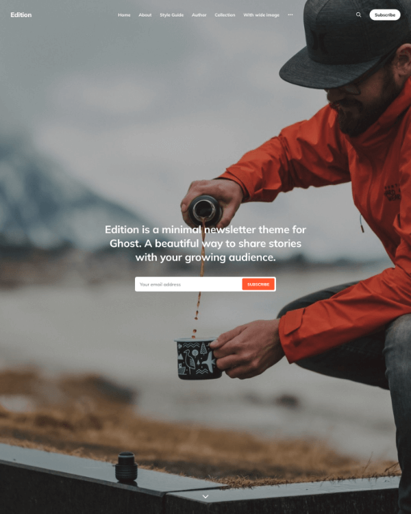 Edition Theme Preview